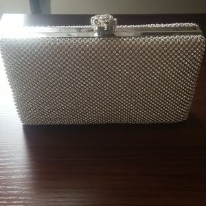 Rhinestone clutch